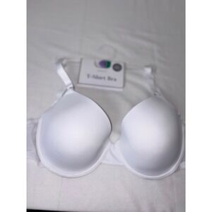 Primark White T-Shirt Bra Padded Underwire Seamless 40DD NEW